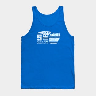 1974 - Baja Bruiser (Original - White on Blue - Worn) Tank Top